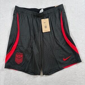 Nike Shorts Mens Medium Black United States National Soccer Team USWNT Slim Fit
